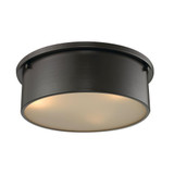 Simpson 3 Light 14 Inch Wide Flush Mount by ELK Home - 118-S