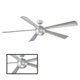 Orb 82 Inch 5 Blade Ceiling Fan with Light Kit by Modern Forms - FR-W1816-82L
