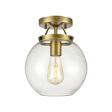 Bernice 1 Light 9 Inch Wide Semi Flush Mount by ELK Home - 47184/1