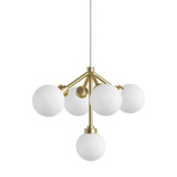 Sean Lavin 5 LED Monorail Medium Pendant by Visual Comfort Modern - MR-700-MRA