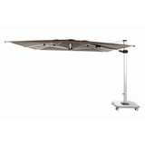 10 x 14 Foot Aluminum Crank Lift Rectangle Cantilever Umbrella by Jardinico - JCP401RT