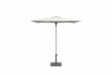 6.5 Foot Anodized Aluminum Manual Lift Square Market Umbrella by Shademaker - LIB-20S