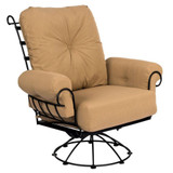 Terrace 43 Inch Swivel Rocking Lounge Chair by Woodard - 790077
