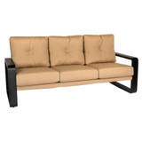 Vale 83.5 Inch Sofa with Upholsterted Back by Woodard - 7D0820