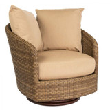 Saddleback 38 Inch Swivel Lounge Chair by Woodard - S507015
