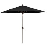 Deluxe 11 Foot Aluminum Crank Lift Octagon Market Umbrella by Galtech - 789