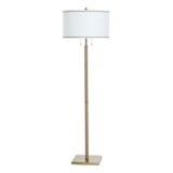 Shagreen 2 Light Floor Lamp In Glam Style 63 x 19 Inches by Stylecraft - DFL733193