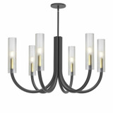 Wand 6 Light Large Chandelier by Dainolite WAN-306C