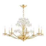 Beaumont 10 Light Oversized Chandelier by Hudson Valley - 4438