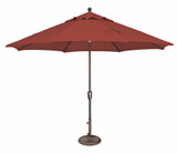 11 Foot Aluminum Crank Lift Octagon Market Umbrella by Simply Shade - SSUM92