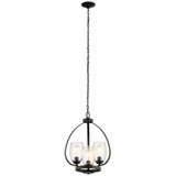 Tuscany 3 Light Small Chandelier by Kichler - 44059