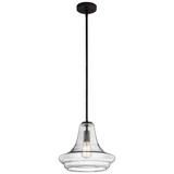 Everly 1 Light Medium Pendant 12.5 Inch Wide by Kichler - 42328