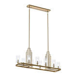 Kimrose 10 Up Light Linear Chandelier by Kichler - 52413