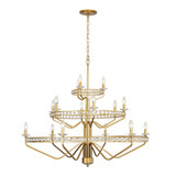 Monroe 15 Light Oversized Chandelier by Varaluz - 363C15