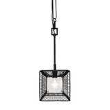 Arcade 1 Light Small Pendant 9.25 Inch Tall by Varaluz - 366M01