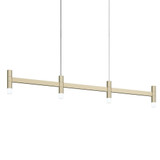 Systema Staccato 18W 1 LED Linear Pendant by Sonneman - 1784