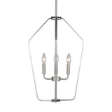 Kennan 4 Light Chandelier 23 Inch Tall and 15.5 Inch Wide by Generation - GLC1264