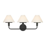 Mendota 3 Light Large Wall Sconce 11 Inch Tall X 27 Inch Wide by Generation - GLW1033