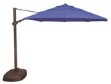 11.5 Foot Aluminum Crank Lift Round Cantilever Umbrella by Simply Shade - SSAG25T