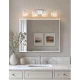 Alabaster Rocks Era 4 Light Oval Vanity Light by Justice Design - ALR-8444-30