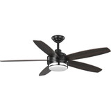 Albin Wide Ceiling Fan 1 Light Damp Rated 54 Inches wide by Progress  - P250036