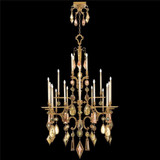 Encased Gems 24 Light Oversized Round Chandelier by Fine Art 714640
