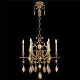 Encased Gems 6 Light Large Round Chandelier by Fine Art 729640
