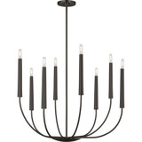 Lois 8 Light Chandelier 29 Inch and 34 Inch Wide by Visual Comfort Studio - EC1198