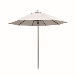 7.5 Foot Commercial Manual Lift Octagon Market Umbrella by Galtech - 722