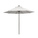 7.5 Foot Aluminum Manual Lift Octagon Market Umbrella by Galtech - 725