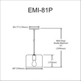 emi-81p-agb-mb | dimension