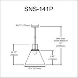 sns-141p-cb-agb | dimension