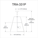 tra-331p-bk-crm | dimension