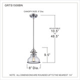 GRTS1508BN | dimension