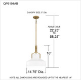 QP6194AB | dimension