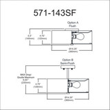571-143sf-agb-bk | dimension