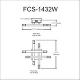 fcs-1432w-agb | dimension