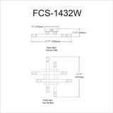 fcs-1432w-agb | dimension