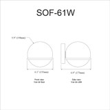 SOF-61W-AGB | dimension