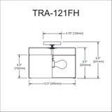 tra-121fh-bk-wh | dimension