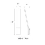 WS-11718-WT | dimension