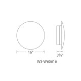 WS-W60616-AL | dimension