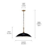 52638BK | dimension