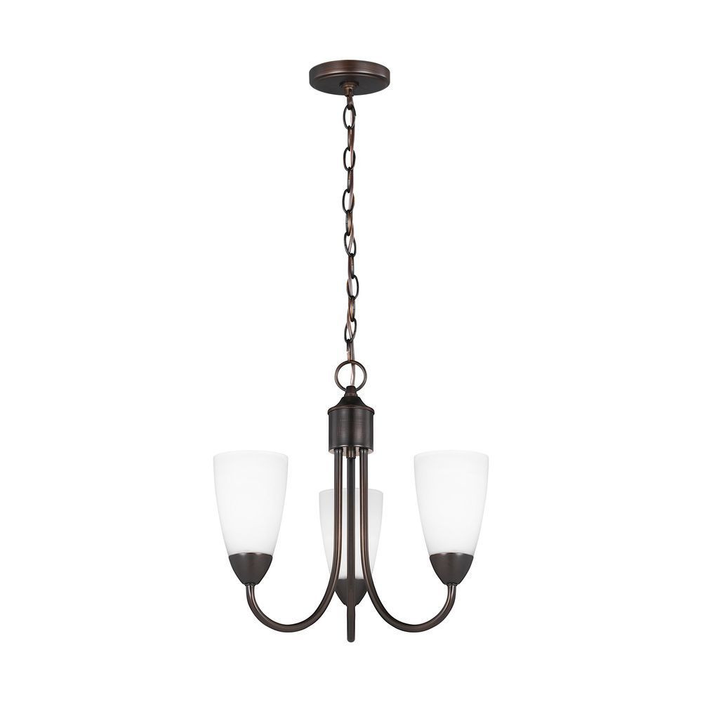 Balgarthno Place - 9.5W Three Light Chandelier - 73-BEL-2755011