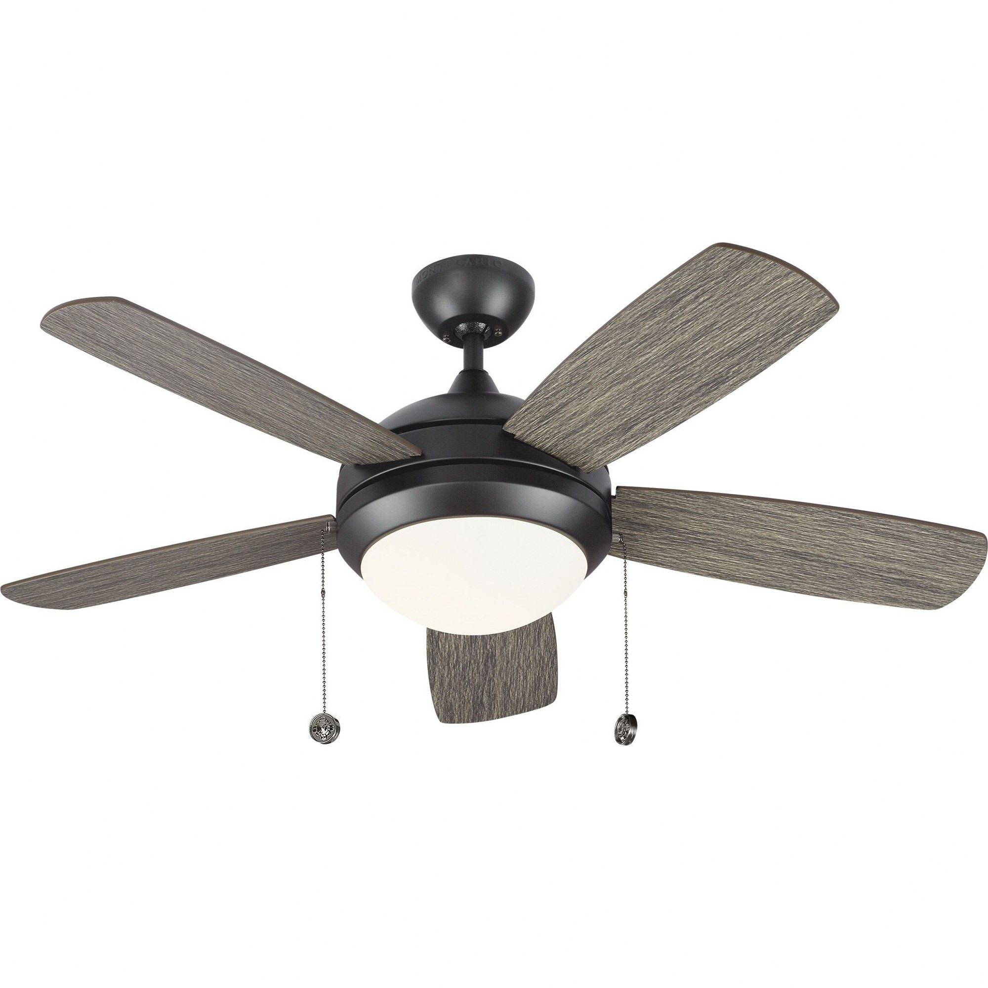 44 Inch Ceiling Fan with Light Kit - Traditional Style 5-Blade Ceiling Fan with Pull Chain - 96-BEL-1001396