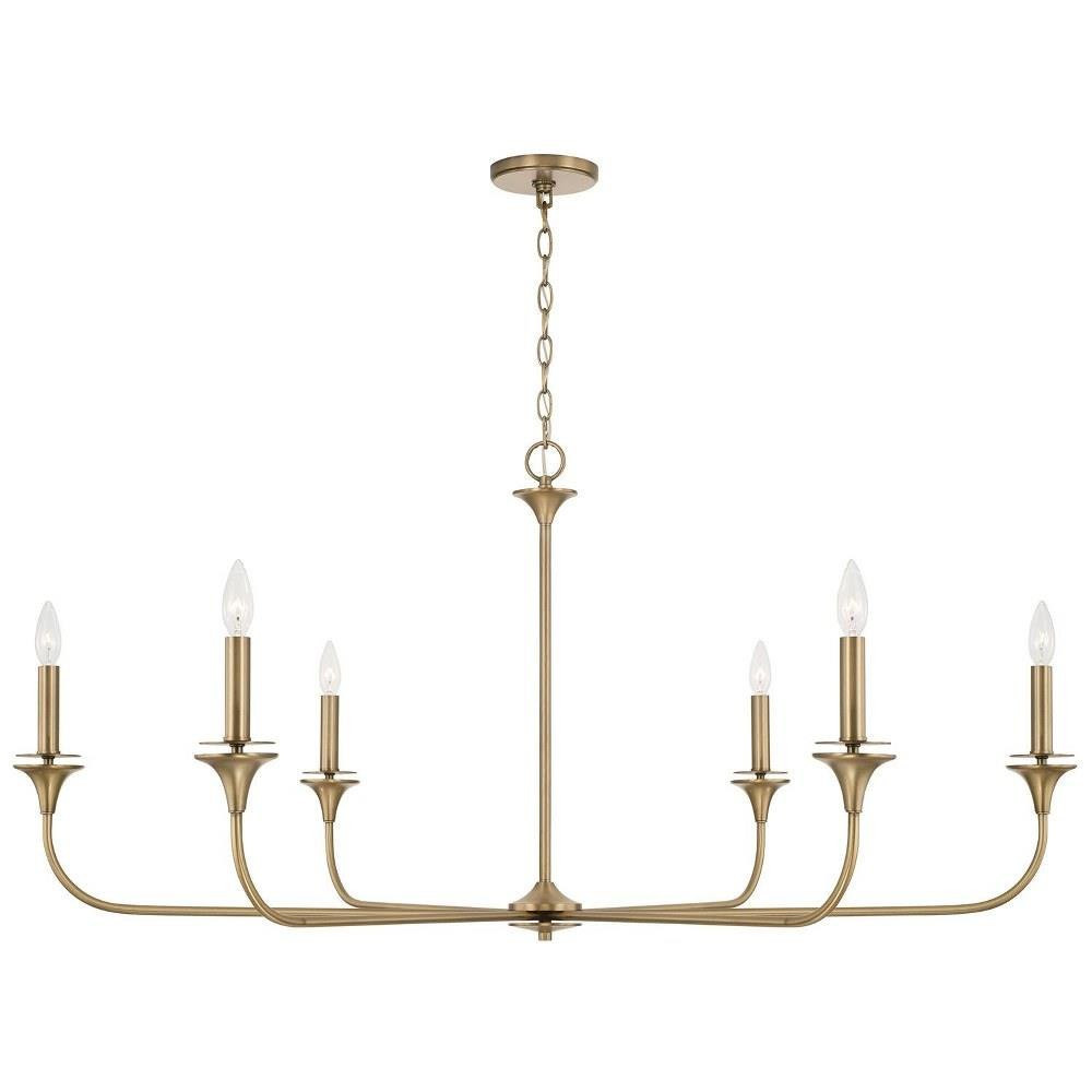 Presley 6 Light Oversized Chandelier by Homeplace - 448961