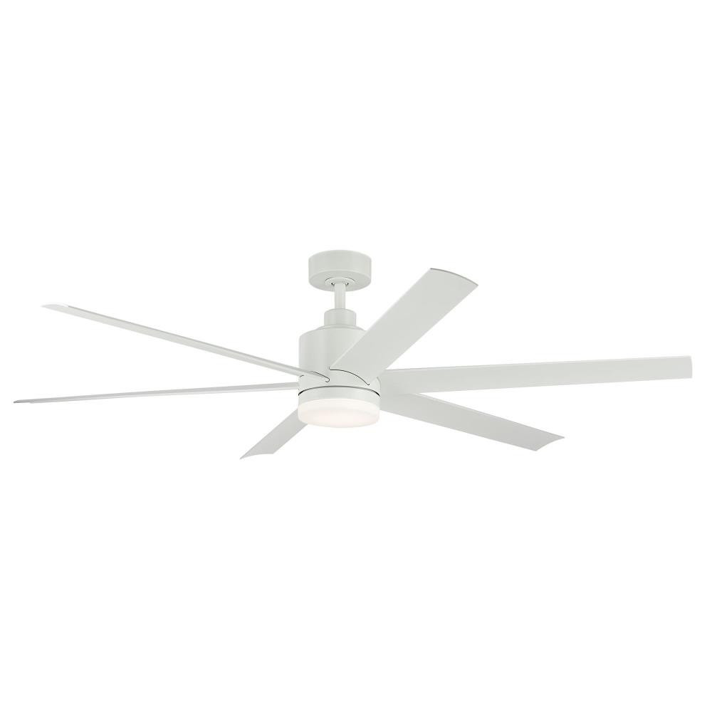 Loa 6 Blade Ceiling Fan with Light Kit 15 Inch and 65 Inch Wide by kichler - 310765