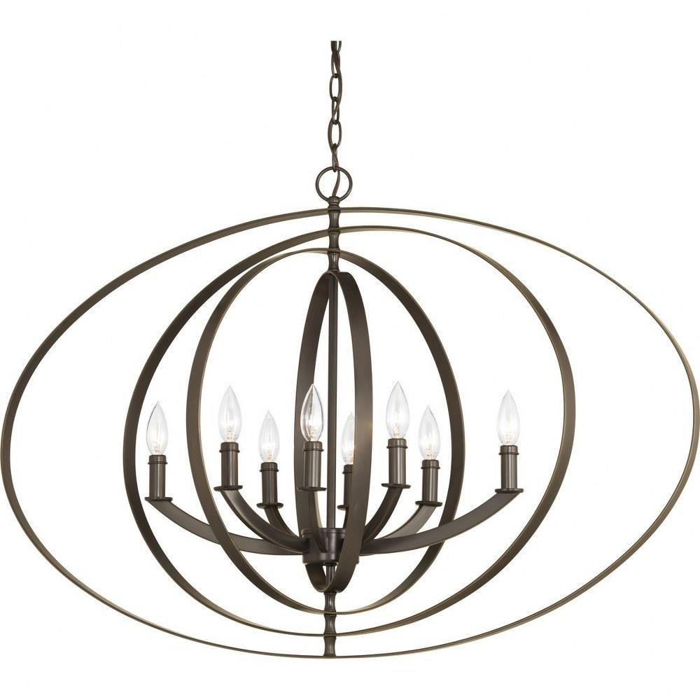 Equinox 8 Light Medium Pendant by Progress - P3791