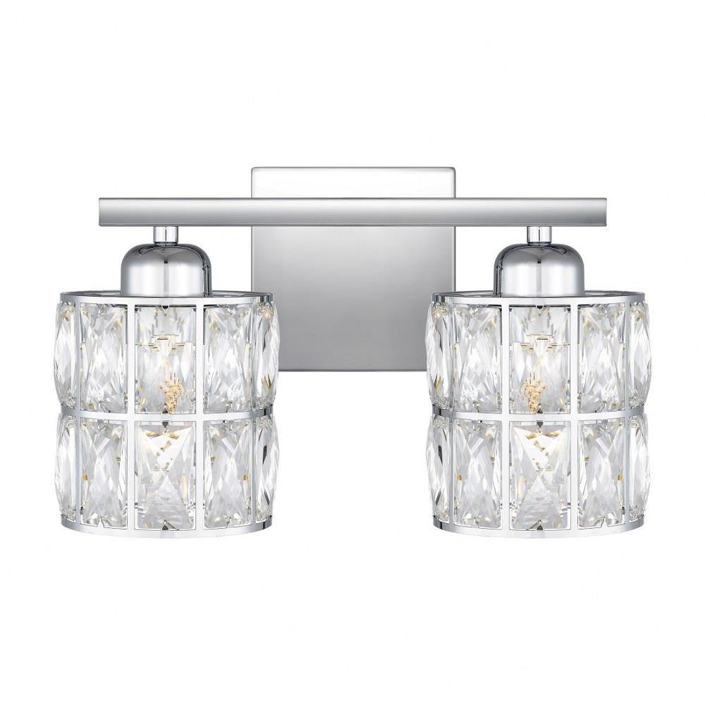 Gibson 2 Light Vanity Light by Quoizel - GIB8613