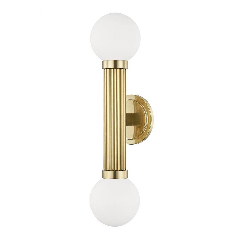 Reade 16W 2 LED Light Wall Sconce by Hudson Valley - 5102